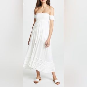 ❣️NEVER WORN PILYQ MISHELL WHITE FLOWY DRESS❣️worth $154!